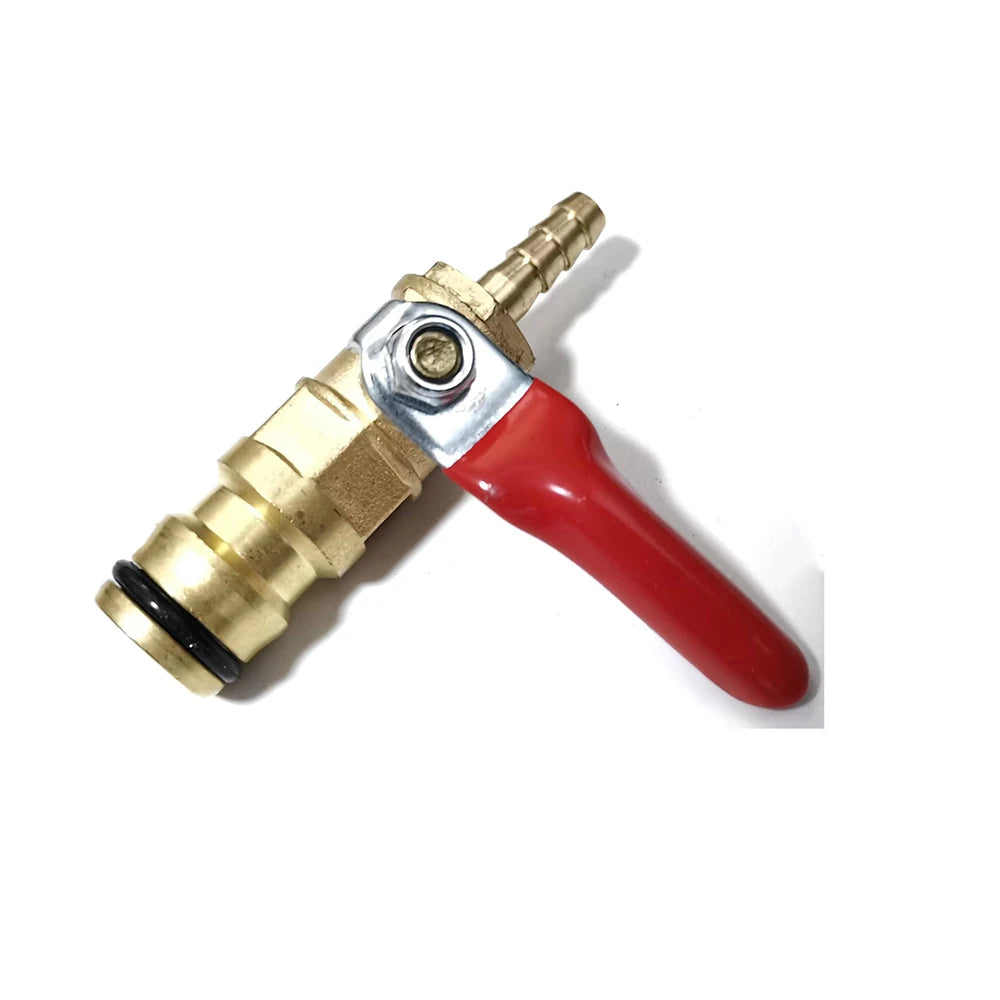 5/16" PU Hose with Water Valve & Quick Connector