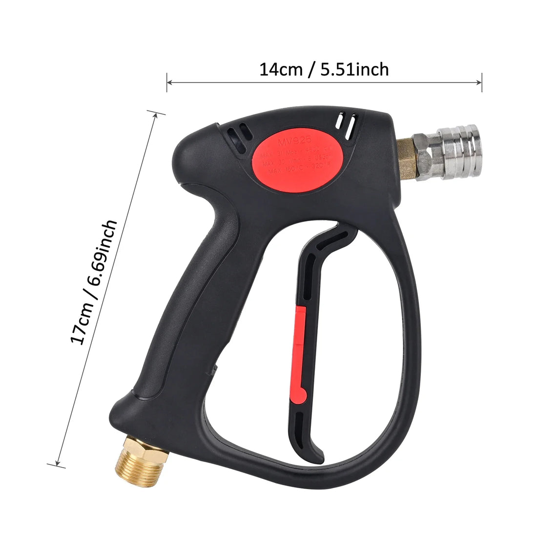 4500 PSI Pressure Washer Swivel Gun