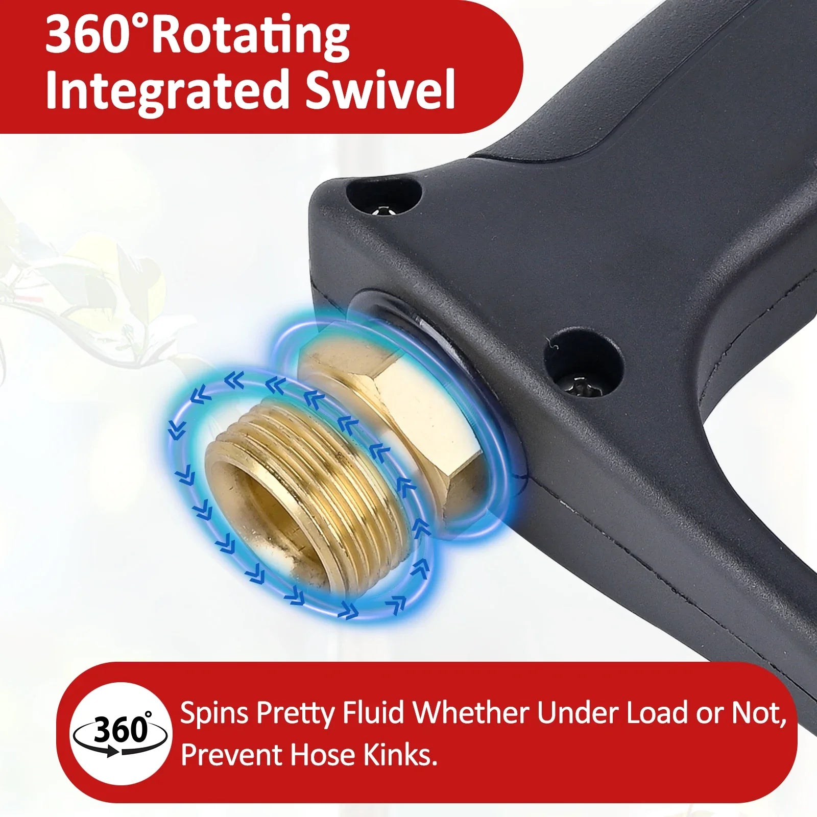 4500 PSI Pressure Washer Swivel Gun